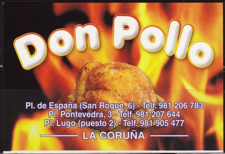 Calendario Bolsillo Don Pollo 2010 Pocket Calendar Kalender Calendrier Kalendar